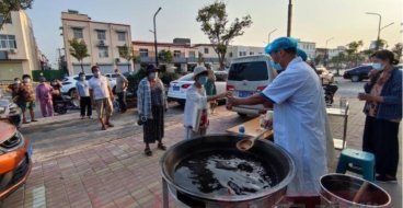 疫情无情 开封有爱|中药抗疫“大锅汤”,村医免费熬制送乡亲